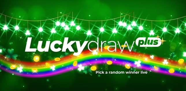 Lucky Draw Plus logo banner